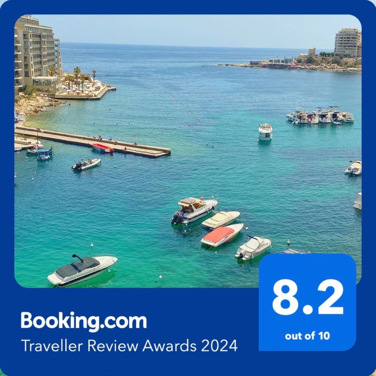 Spinola Bay View Apartment Saint Julian's Bagian luar foto